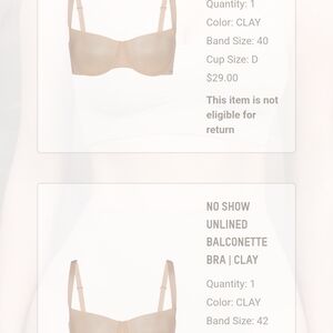 Clay Balconette Bra